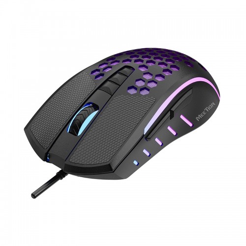 Meetion MT-GM015 Lightweight Honeycomb RGB Backlit Gaming Mouse